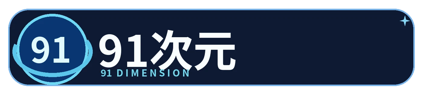 91次元品牌标识