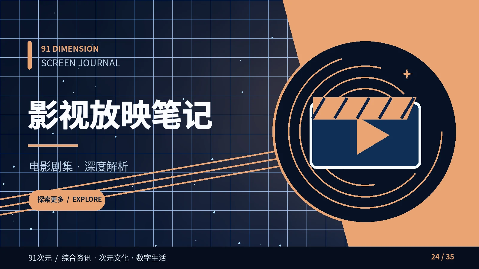 影视与纪实专题视觉